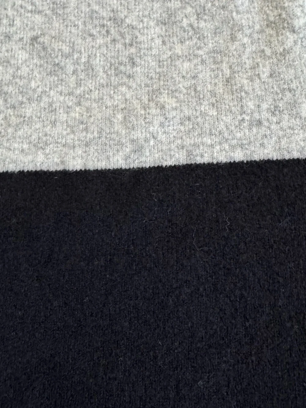 J. Crew Men’s Colorblock Crewneck Sweater in White, Gray and Black